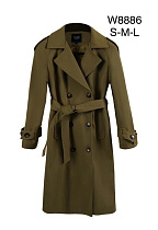 Пальто Immei W8886 brown - делук