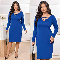 Платье Modnulya 7841-1 blue - делук