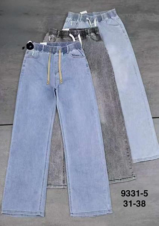 Джинсы Minh 9331-5 l.blue - делук