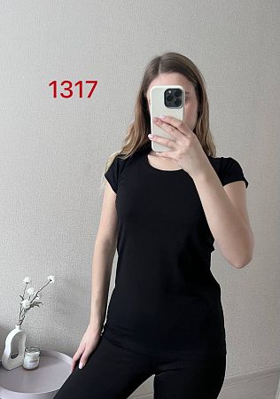 Футболка Fsn 1317 black - делук