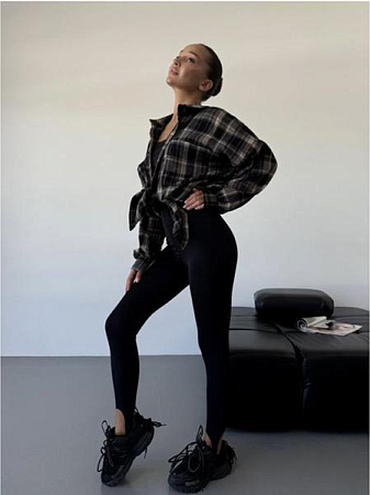 Лосины New Season L1728 black - делук