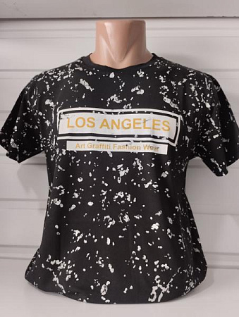 Футболка Panda 1794 black - делук