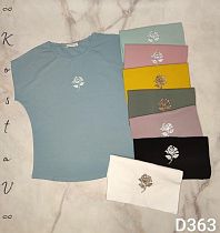 Футболка Kosta D363 mix - делук