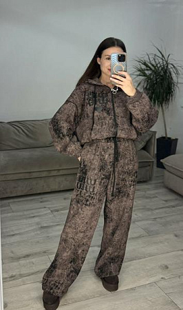 Костюм Спорт S.Style 616 brown - делук