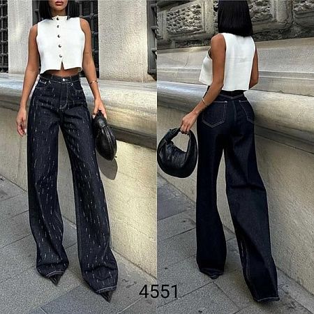 Джинсы Jeans Style 4551 navy - делук