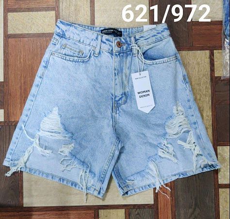 Шорты Jeans Style 621-972 l.blue - делук