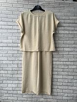Костюм Valentina 013 beige - делук
