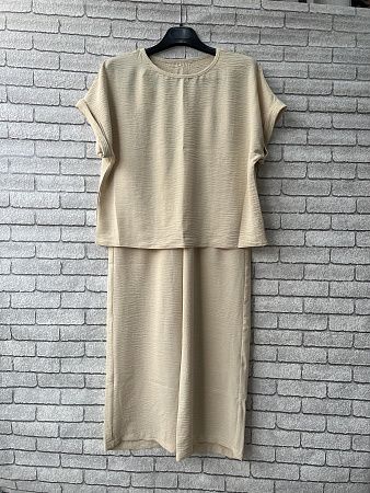 Костюм Valentina 013 beige - делук
