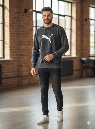 Свитер Moranny MR675 d.grey - делук