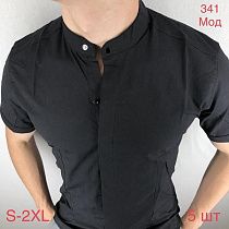 Рубашка Надийка N24-341 black - делук