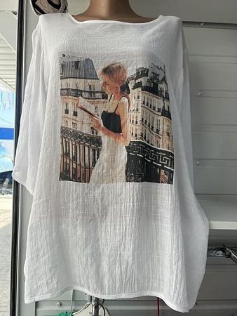 Футболка P.Hey 351 white - делук