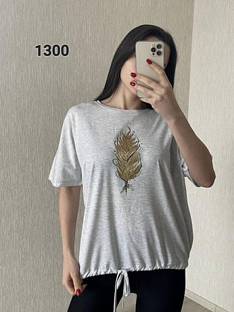 Футболка Fsn 1300 grey - делук