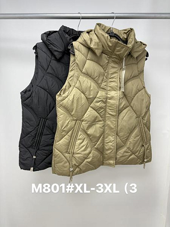 Жилетка Jacket M801 black - делук