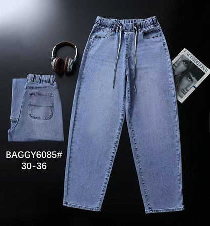 Джинсы Vindassion 6085 l.blue - делук