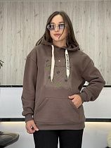 Худи Jjf 50153 brown - делук
