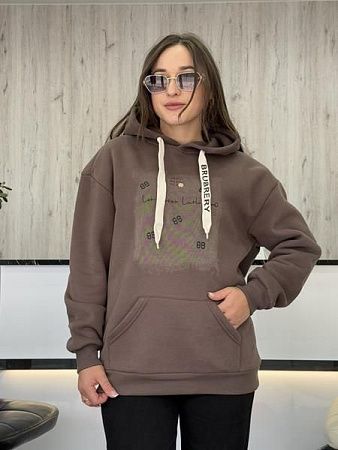 Худи Jjf 50153 brown - делук