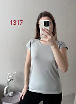 Футболка Fsn 1317-1 grey - делук