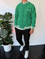 Кофта Three Black 2308 green - делук