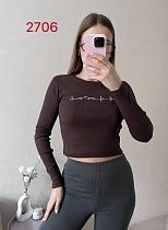Свитер Fsn 2706 brown - делук