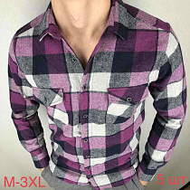 Рубашка Надийка ND551 purple - делук