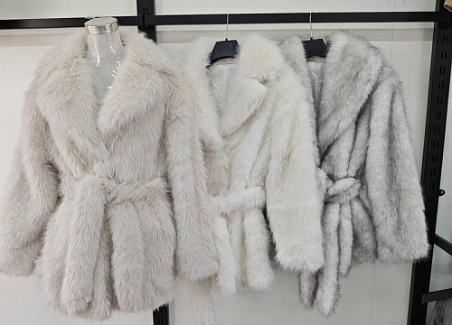 Шуба Modnulya 812 grey - делук