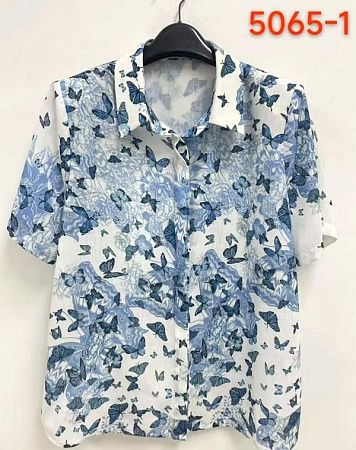 Рубашка Lida 5065-1 l.blue - делук
