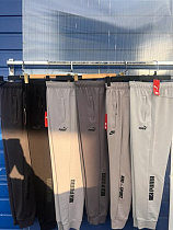 Штаны Спорт Phi Hung P575 beige - делук
