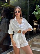 Костюм Arina 8073 white - делук