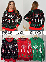 Свитер Anne-Kiss Me R646 mix - делук