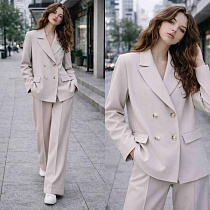 Костюм Karolina KR467 beige - делук
