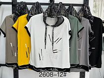 Футболка Even&Efair 2608-12 mix - делук