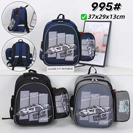 Рюкзак Candy Bags 995 black - делук