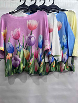 Свитер Emsweekis E1817 blue - делук