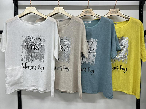 Футболка Yafeier 9553 white - делук