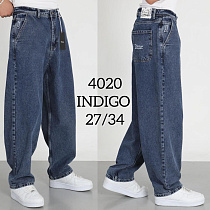 Джинсы God Baron 4020-2 blue - делук