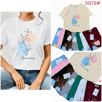 Футболка Dgmd 5073 mix - делук