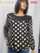 Свитер Lida 0568 gold - делук