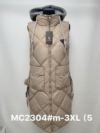 Жилетка Jacket MC2304 beige - делук