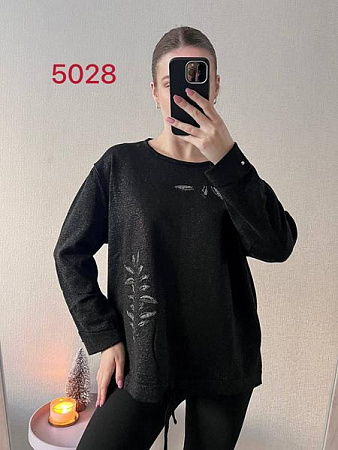 Свитер Fsn 5028-1 black - делук