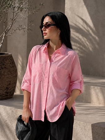 Рубашка New Season R001 pink - делук