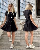 Платье Karolina KR245 black - делук