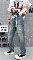 Джинсы God Baron Y102 blue - делук