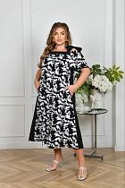 Платье Iren Veles 1027 black - делук