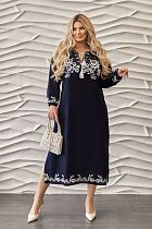 Платье Dgmd 3349 navy - делук