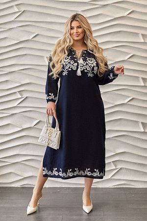 Платье Dgmd 3349 navy - делук
