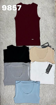 Майка Divo 9857 black - делук