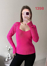 Свитер Fsn 1398 pink - делук