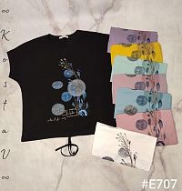 Футболка Kosta E707 mix - делук