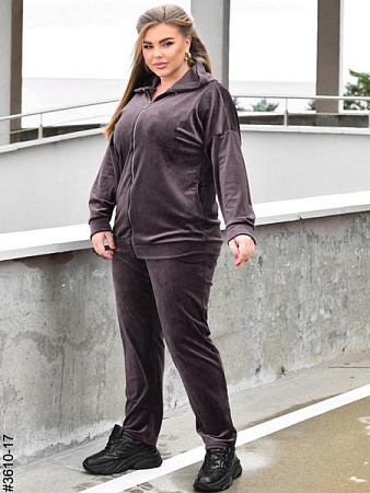 Костюм Спорт Odesaopt 3610-17 brown - делук