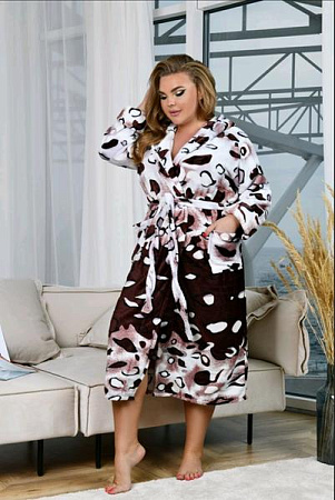 Халат Romeo Life RL954 brown - делук